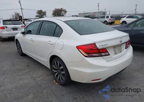 2015 Honda Civic Ex-L from USA, damaged, VIN 19XFB2F99FE279891